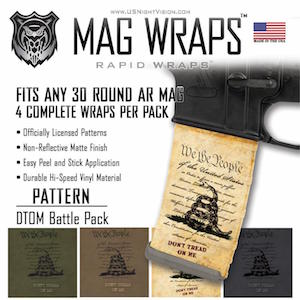 Don't Tread on Me Pattern Mag Wrap -- $18.95